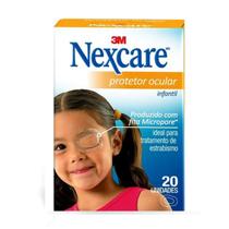 Protetor Ocular Infantil Nexcare 20 Unidades - 3m