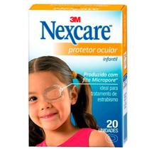 Protetor Ocular Infantil Nexcare 20 Unidades Protetor Ocular Infantil Nexcare 20 Unidades