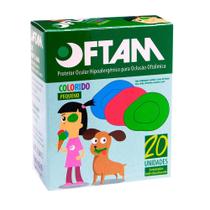 Protetor Ocular Oftam Tamanho P AMP 20 Unidades Protetor Ocular Oftam Tamanho P AMP 20 Unidades