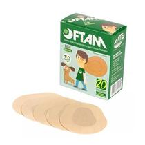 Protetor Ocular Pequeno Bege (OFTAM) - Caixa com 20 Unidades