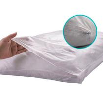 Protetor Ortopédico Travesseiro com ziper Branco 0,08mm Protetor Ortopédico Travesseiro com ziper Branco 0,08mm