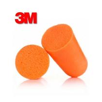 Protetor Ouvido Diminui Ruído Pra Estudar E Trabalhar 3M C/10 Pares Laranja