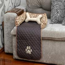 Protetor P Sofá Pet Meg Pequeno Impermeável 80 X 44 X 15 Cm