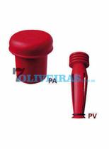 Protetor P/ Vergalhao Plastico (100 Unidades) 8 A 22mm - EF REF: PP Protetor P/ Vergalhao Plastico (100 Unidades) 8 A 22mm - EF REF: PP
