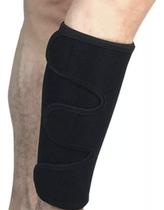 Protetor Panturrilha Com Fecho Ajustável Para Perna Flexível