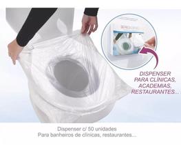Protetor Para Assento Sanitário Descartável Tipo Dispenser 100 Unidades - Proassento