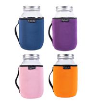 Protetor para Bebidas Koikyu para Potes Mason de 946 ml em Neoprene Protetor para Bebidas Koikyu para Potes Mason de 946 ml em Neoprene