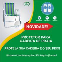 Protetor para cadeira de praia - Kit para 10 cadeiras - PlastRS