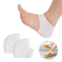 Protetor Para Calcanhar De Silicone 1 Par Gel Hidratante Esporão De Calcâneo Protetor Para Calcanhar De Silicone 1 Par Gel Hidratante Esporão De Calcâneo