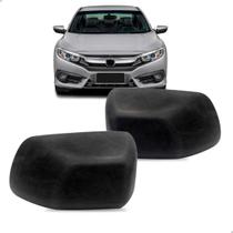 Protetor Para-choque Batente Preto Modelo Honda - 2 Peças