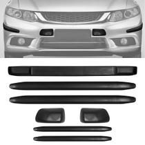 Protetor Para-choque Honda Civic 2010 Até 2016 Sem Logo - SANFIL