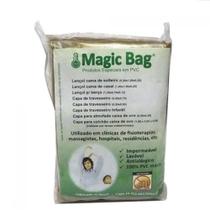 Protetor para Colchão Caixa de Ovo com Zíper Bege 1,88 x 0,90 x 6 - Magic Bag