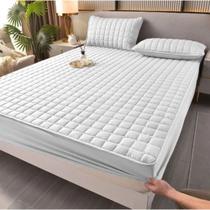 Protetor Para Colchão Casal Capa Impermeável com Elástico Matelado Protetor Para Colchão Casal Capa Impermeável com Elástico Matelado