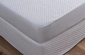 Protetor Para Colchão Impermeável Matelado Casal King - Branco Protetor Para Colchão Impermeável Matelado Casal King - Branco