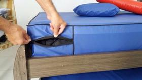 Protetor para colchão impermeável queen size 1.58 x 1.98 x 0.30