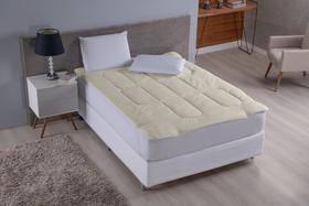 protetor para colchao pillow top casal padrão macio percal 400 fios