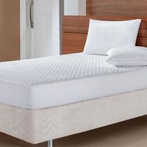 Protetor para Colchão Solteiro Impermeável Matelado - Branco