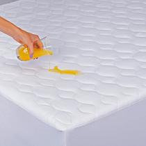 Protetor para Colchão Tecebem Casal Malha Matelado Impermeável Branco