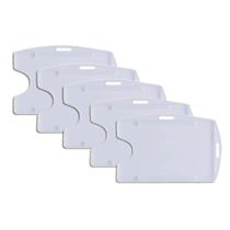 Protetor Para Crachá Rígido M3 Transparente Kit 5