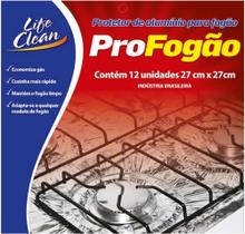 Protetor para fogão de alumínio com 12 Unidades