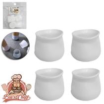 Protetor Para Moveis De Silicone Com 4 Pecas 3X3Cm De