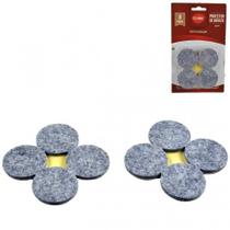 Protetor Para Móveis Feltro Cartela Com 8 Peças