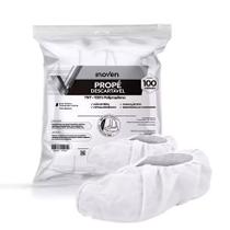 Protetor para pés descartável ProPé TNT 20g Branco 100 unidades - Inoven Protetor para pés descartável ProPé TNT 20g Branco 100 unidades - Inoven