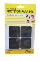 Protetor para pés EVA adesivo quadrado 4x4 - VMP