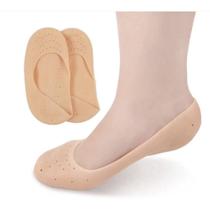 Protetor Para Pes sapatilha Sensíveis Ou Rachados Fissuras Sola Calcanhar Podologia Podólogo Masculino Feminino Unissex Smiling Foot