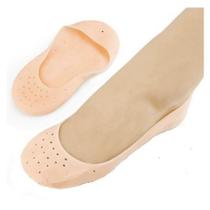 Protetor Para Pés Sensíveis Meia Sapatilha Silicone Reutilizável Unissex Masculino Feminino Protege a sola dos pés, peito do pé e calcanhar