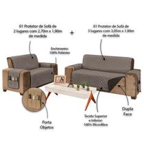 Protetor para Sofá 2 e 3 Lugares Manu Protetor para Sofá 2 e 3 Lugares Manu