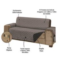 Protetor para Sofá de 4 Lugares Manu Protetor para Sofá de 4 Lugares Manu