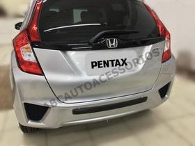 Protetor Parachoque Borrachão Honda Fit Cit Civic Kit 3 Pçs - PVC