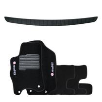 Protetor Parachoque Porta Mala 88x6 Tapete Grand Siena 13-16