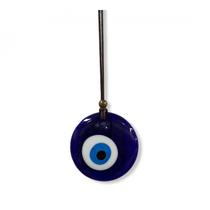 Protetor Parede Olho Grego Azul Murano 07 Cm