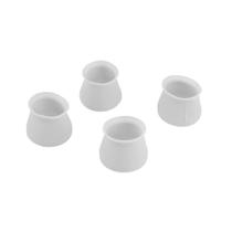 Protetor Pezinho De Mesa Cadeira Móveis Em Geral 4 Unidades Branco Protetor Pezinho De Mesa Cadeira Móveis Em Geral 4 Unidades Branco