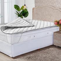 Protetor Pillow Top Branco Solteiro Super Volumoso 300 Gramas/m² - Tecido Microfibra