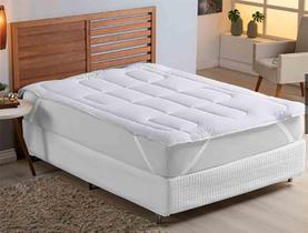 Protetor Pillow Top Casal Box com 2 Travesseiros Silicone