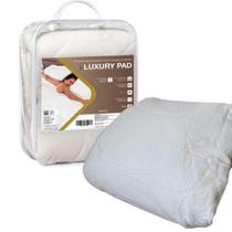 Protetor Pillow Top Luxury Pad Casal - Lavável em Máquina