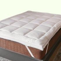 Protetor Pillow Top Solteiro Toque De Plumas Macio 6cm Appel