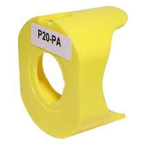 Protetor Plástico Amarelo Botão Emergência 22Mm P20-Pa - Metaltex