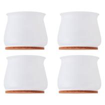 Protetor Plástico para Cadeira e Mesa com 4 Peças 4cm Protetor Plástico para Cadeira e Mesa com 4 Peças 4cm