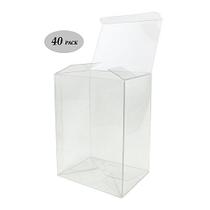 Protetor Plástico Transparente Para Figuras Funko Pop de 4 Polegadas (Pacote com 40)