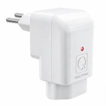 Protetor Plug de Surto DPS Qualitronix Cor Branco Bivolt 20A com LED Design Inteligente 90 Graus que Não Bloqueia Tomadas Protetor Plug de Surto DPS Qualitronix Cor Branco Bivolt 20A com LED Design Inteligente 90 Graus que Não Bloqueia Tomadas