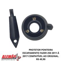 Protetor ponteira escapamento fazer 250 2011á2017 compatível ao original Protetor ponteira escapamento fazer 250 2011á2017 compatível ao original