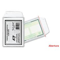 Protetor Porta Documentos c/Aba 75x105mm P-7 Pct c/100 unidades - Acp