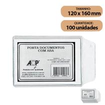 Protetor Porta Documentos com Aba Acp 120x160mm C/100