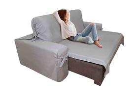 Protetor pra Sofá de 3 Lugares Retrátil e Reclinável em Gorgurão até 2,65m