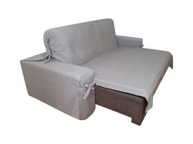 Protetor pra Sofá de 3 Lugares Retrátil e Reclinável em Gorgurão até 2,95m