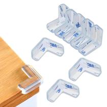 Protetor Quina Canto Borda Silicone Kit Proteção de Móveis Mesa Para Bebês Cantoneira Adesivo Protetor Quina Canto Borda Silicone Kit Proteção de Móveis Mesa Para Bebês Cantoneira Adesivo